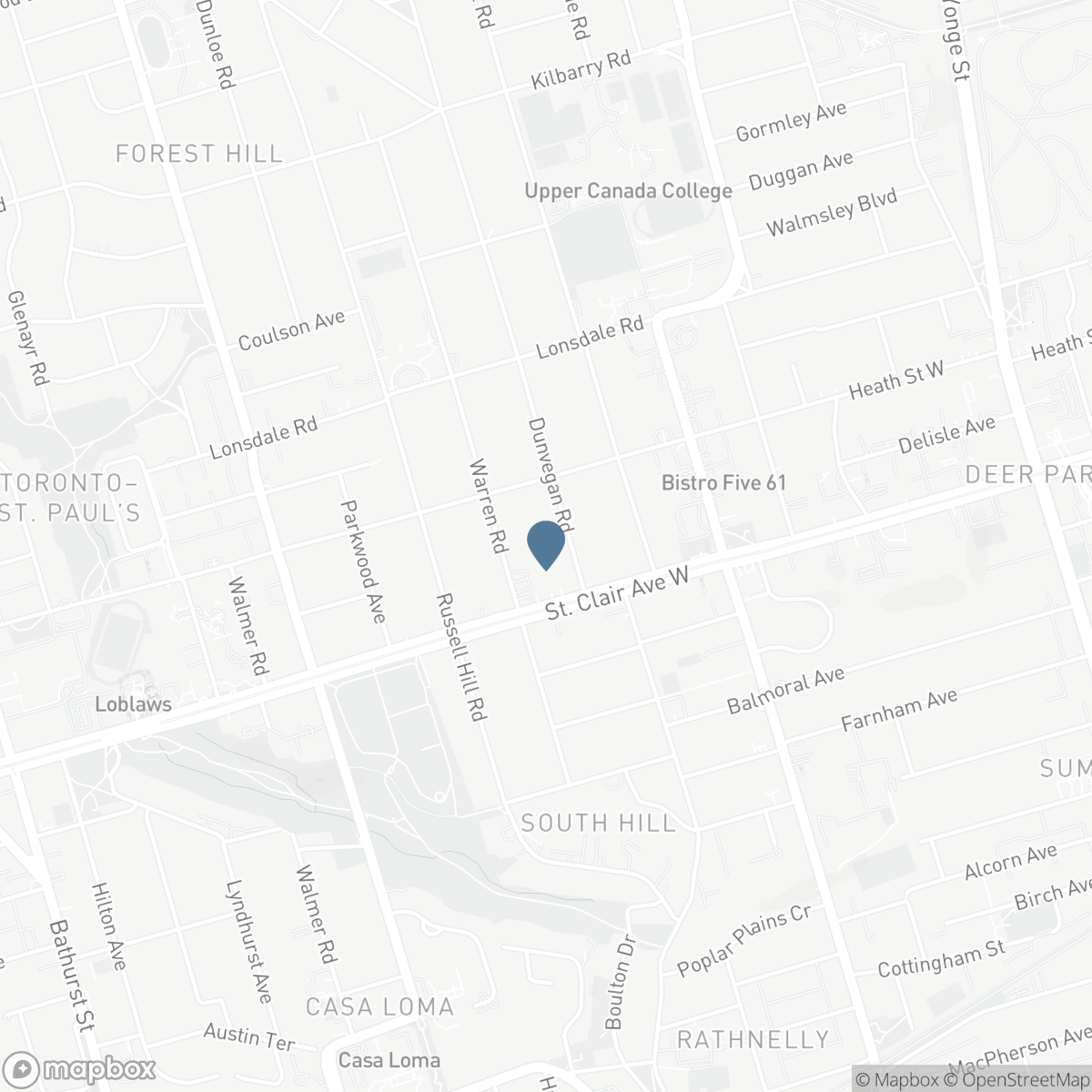 28 DUNVEGAN ROAD, Toronto, Ontario M4V 2P6